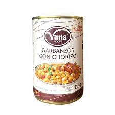 Garbanzos con Chorizos (415g)