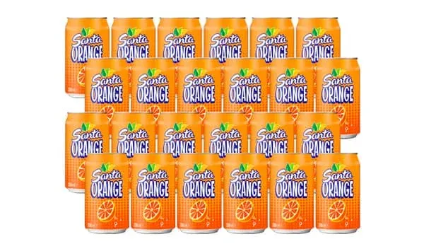 Refresco Santa Naranja (330ml x 24u)