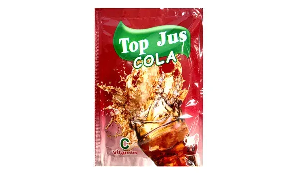 Refresco en polvo Top Jus sabor Cola (10g)