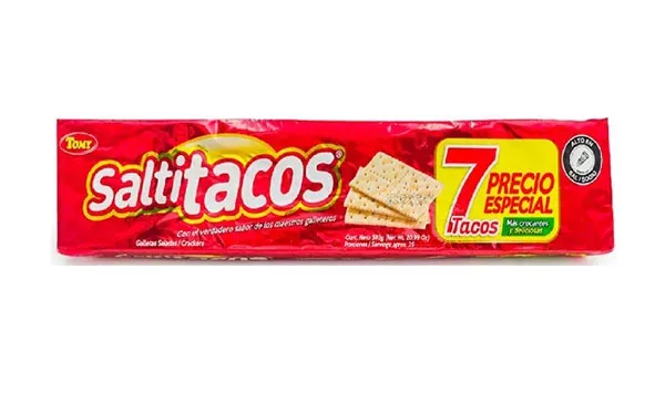 Galletas Saltitacos 7 tacos (595g)