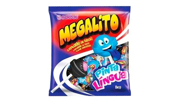 Chupachupas Megalito Pinta Lengua (900g)