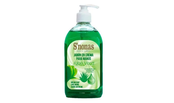 Jabon Aloe de Vera S´nonas (500ml)