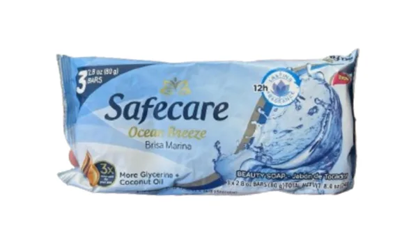 Jabones SAFECARE Ocean Breeze (80gx3u)