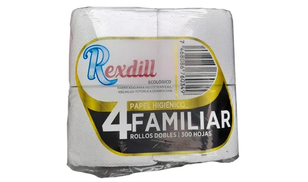 Papel Sanitario Rexdill (Pqt 4u)
