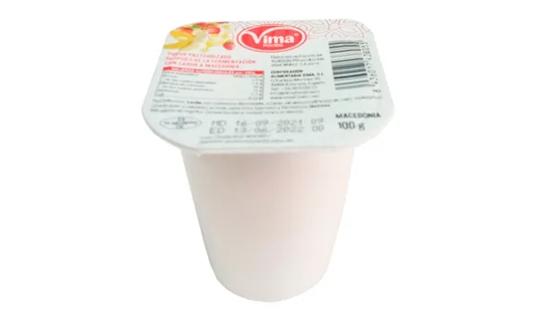 Yogurt Vima sabor Macedonia (100g)