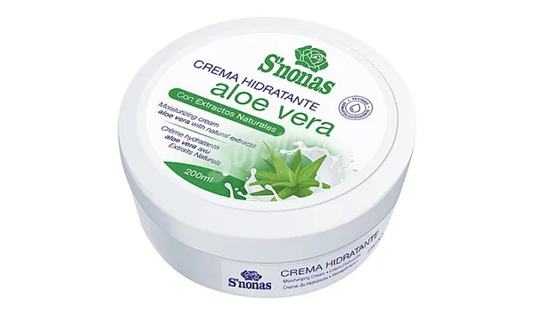 Crema Hidratante Aloe de Vera S´nonas (200ml)