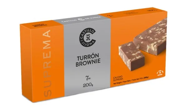Turrón de Brownie Castillo de Jijona (200g)