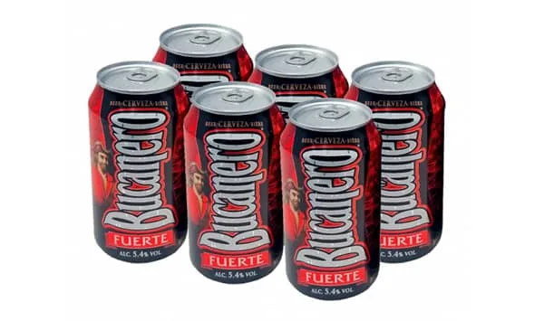 Cerveza Bucanero (6u x 355 ml)