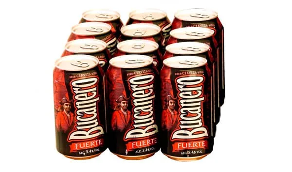 Cerveza Bucanero (12u x 355 ml)
