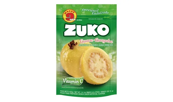 Refresco Zuko sabor Guayaba (Rinde 2L)