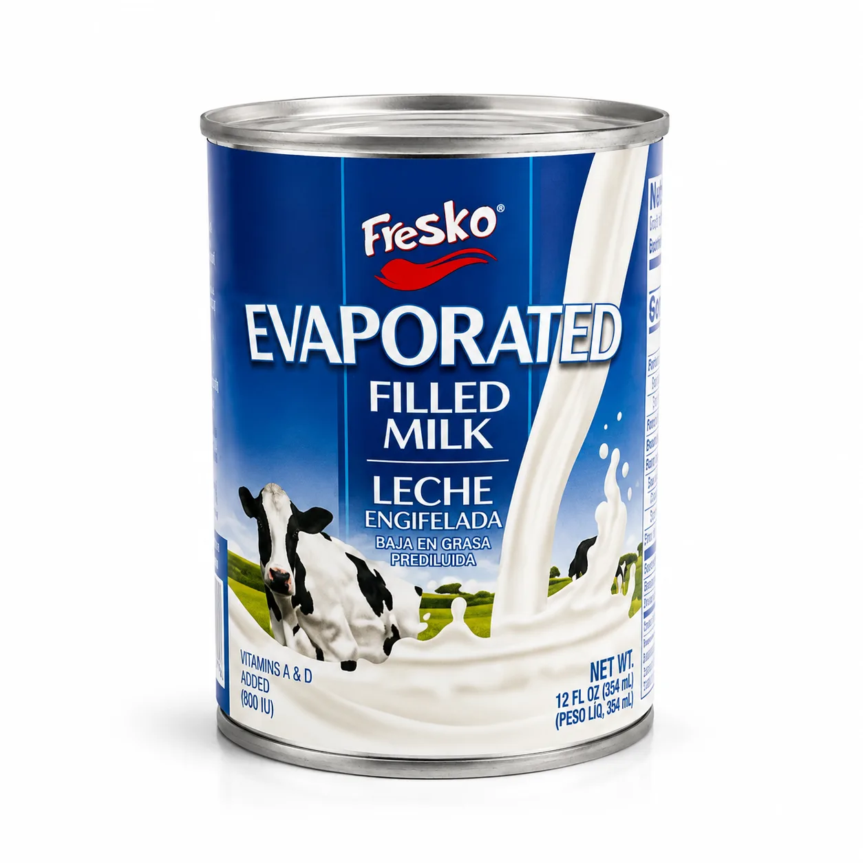 Leche Evaporada Fresko (380g)