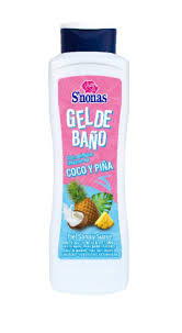 Gel de Baño de Coco y Piña S´nonas (750ml)