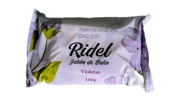 Jabón de baño Ridel Violeta (100g)