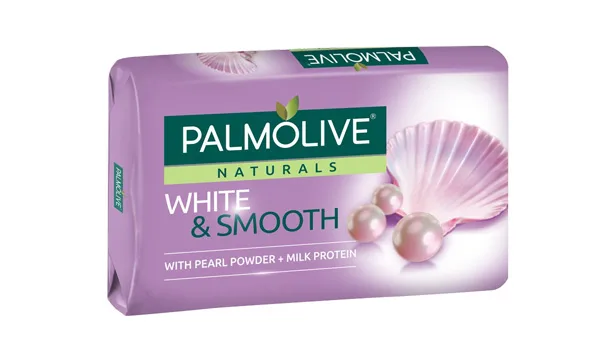Jabón de baño Palmolive White Smooth (80g)