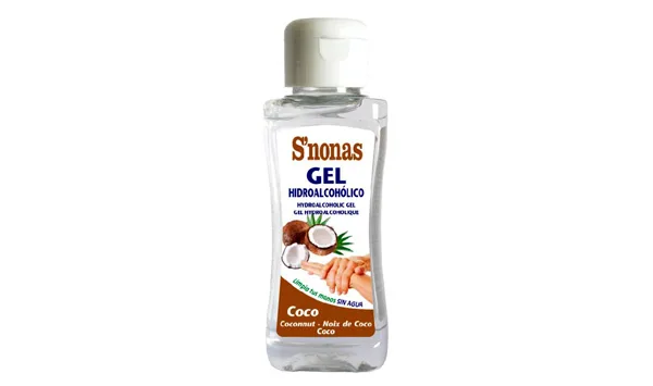 Gel Sanitario Perfumado Coco S´nonas (100ml)