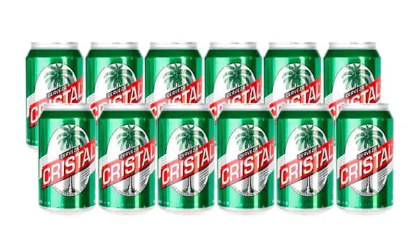 Cerveza Cristal (355ml x 12)
