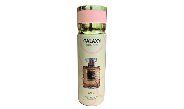 Body spray MISS Galaxy concept FOR WOMAN (200ml)