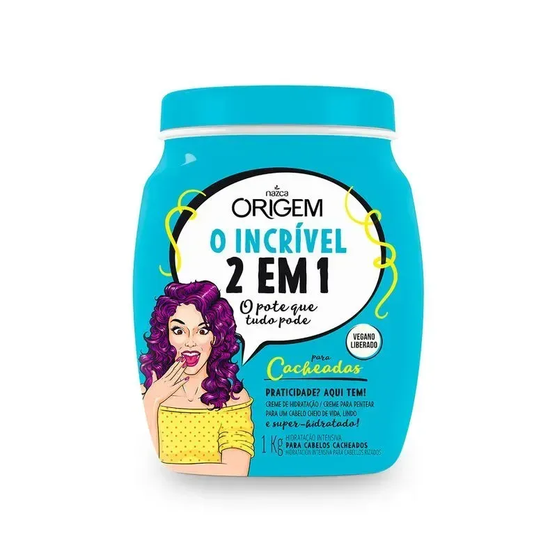 Crema de tratamiento Nazca Origem O Incrível Cacheados (1Kg)