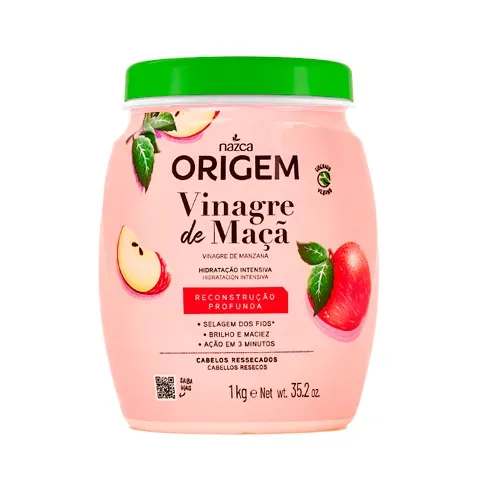 Crema de tratamiento Nazca Origem Vinagre Manzana (1Kg)