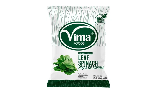 Hojas de Espinacas Vima (1kg)