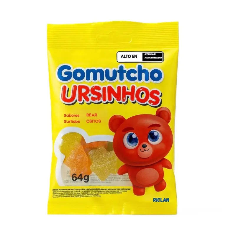 Gomitas Gomutcho Ositos Surtido (40u/64g)
