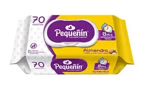 Toallitas Húmedas Almendra Pequeñín (70u)