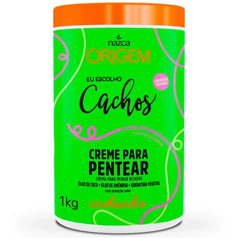 Crema para peinar Nazca Origem Cachos megarreparados (1Kg)