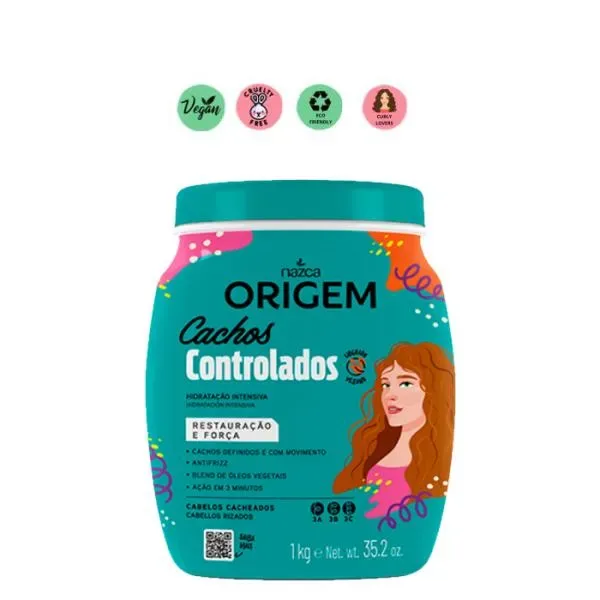 Crema de tratamiento Nazca Origem potao controlados 2 en 1 (1Kg)