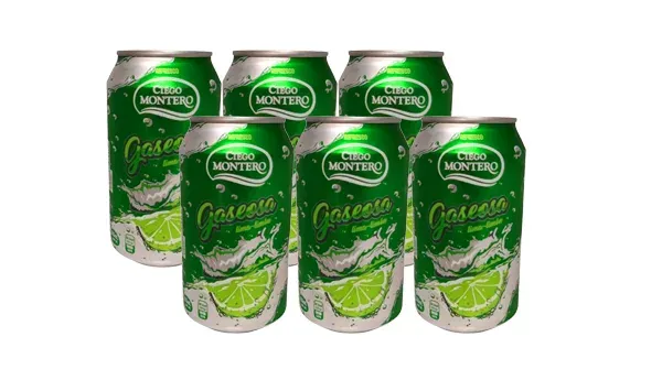 Refresco Limón Ciego Montero (355ml x 6u)