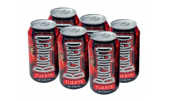 Cerveza Bucanero (6u x 355 ml)