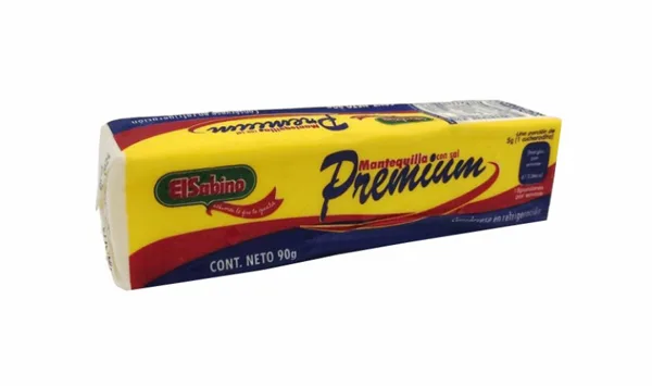 Mantequilla con sal Premium El Sabino (90g)