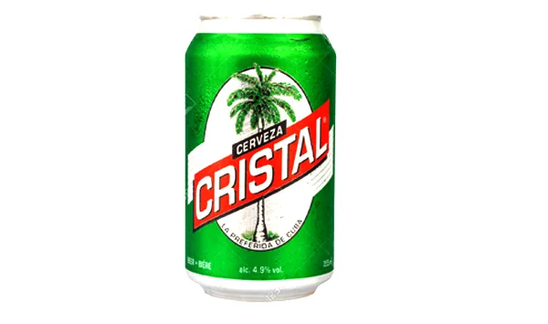 Cerveza Cristal (lata 355ml)