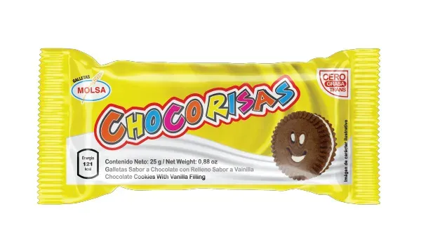 Galletas Chocorisas de vainilla (39g)