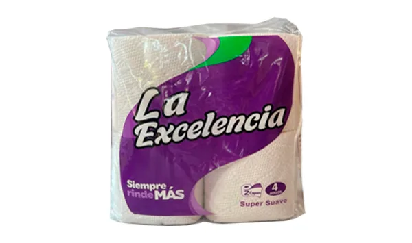 Papel Sanitario La Excelencia (4u)