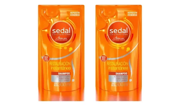Champú y acondicionador Sedal (2u x 300 ml)