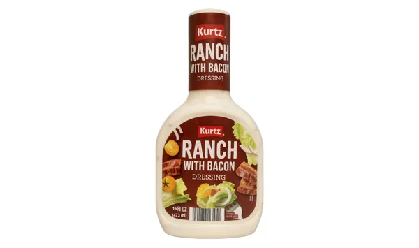 Aderezo Kurtz ranch con tocino (473 ml / 16 fl.oz)