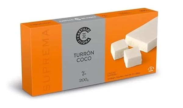 Turrón de Coco Castillo de Jijona (200g)