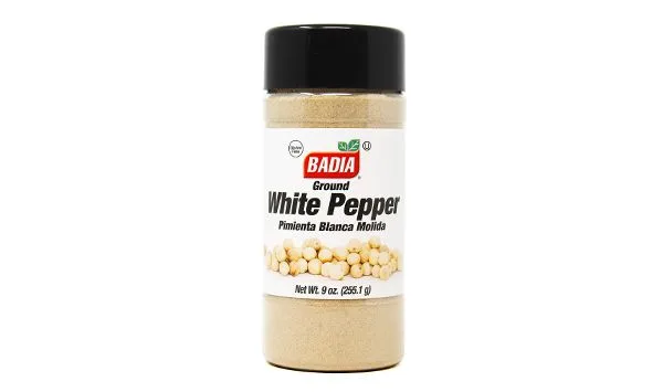 Pimienta blanca molida Badia (56.7g)