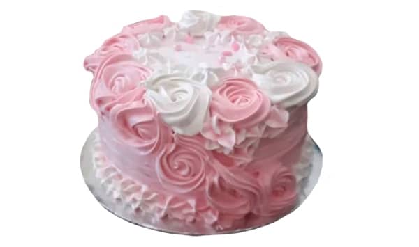 Cake de merengue relleno con Nutella (20x10cm)