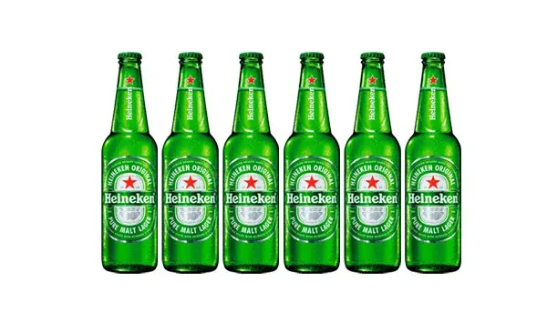 Cerveza Heineken  (6u x 330 ml)