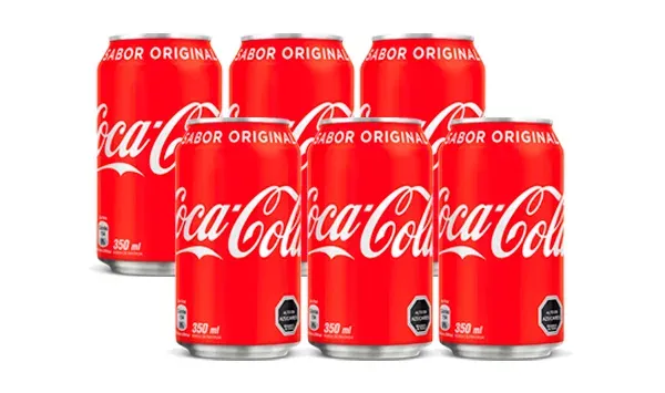 Refresco Coca Cola (6u x 330ml)
