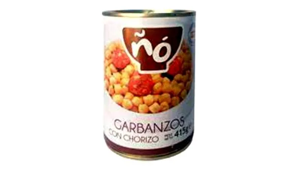 Garbanzos con chorizo ñó (415g)