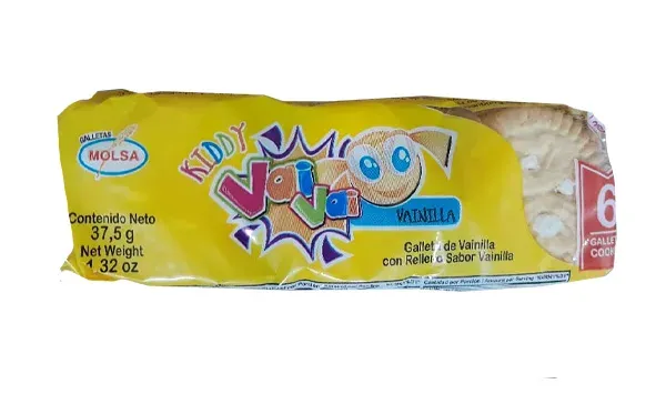 Galletas Vai Vai de vainilla (37,5g)