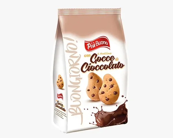 Galletas Piu Buono dulce con pedazos de chocolate (300g)