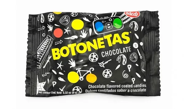 Botoneta de chocolate 12u (108g)