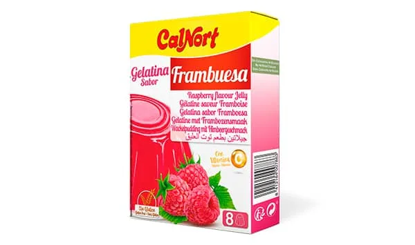 Gelatina sabor Frambuesa (170g)