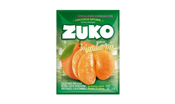 Refresco Zuko mandarina  (Rinde 2L)
