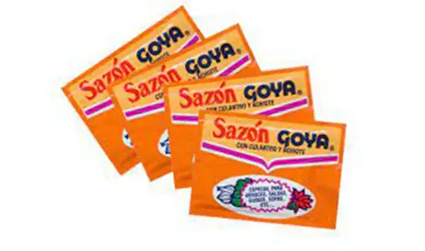 Sazon Goya con culantro y Achiote (5g)