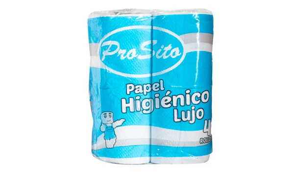 Papel sanitario Lujo(Pqt 4u)