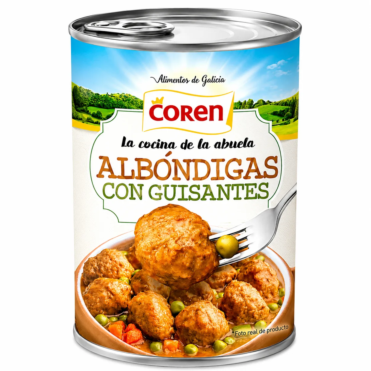 Albóndigas Con Guisantes Coren (425g)